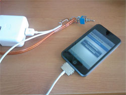 Micrófono para el iPod Touch hace posible usarlo para VoIP